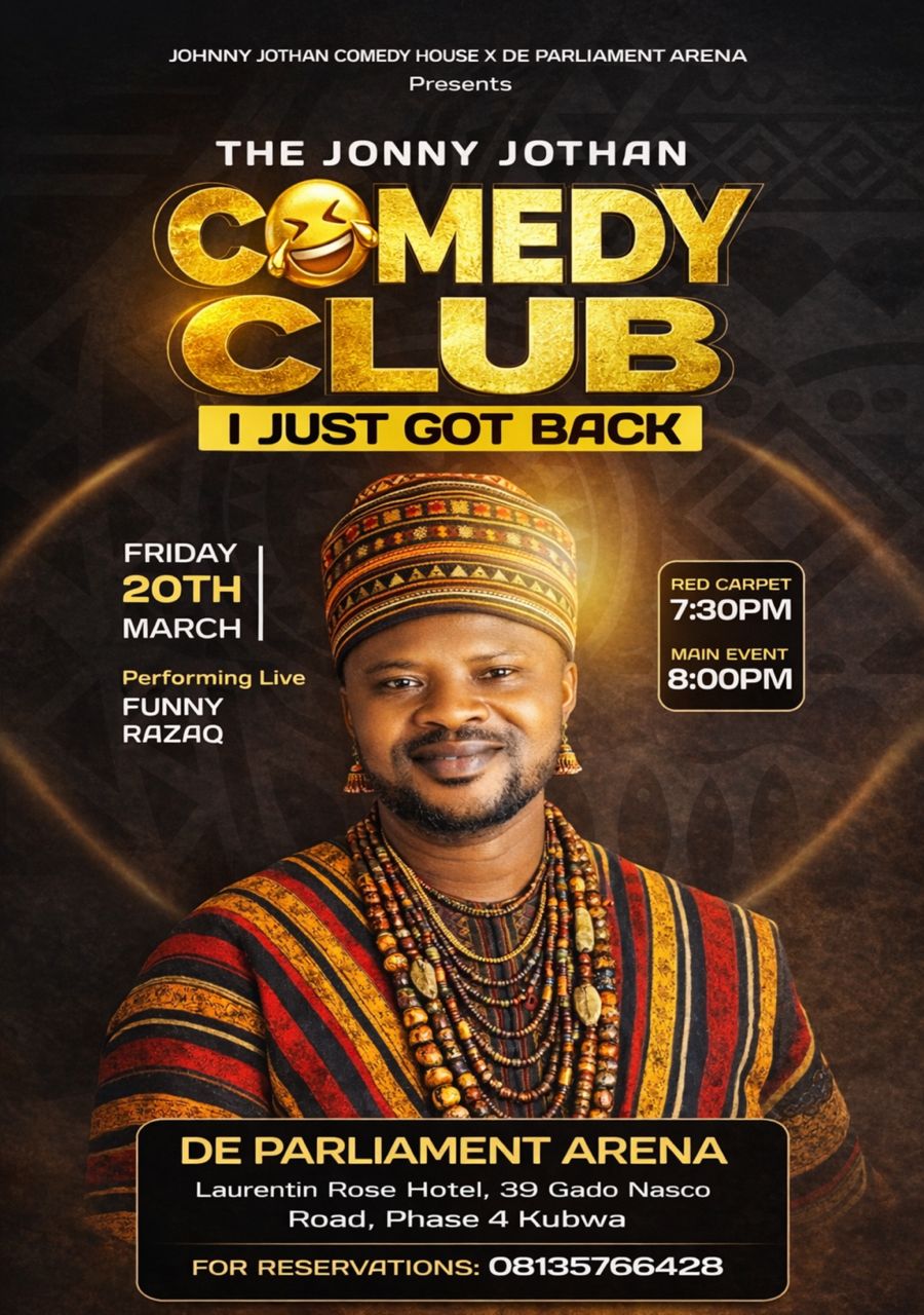 THE JOHNNY JOTHAN COMEDY CLUB