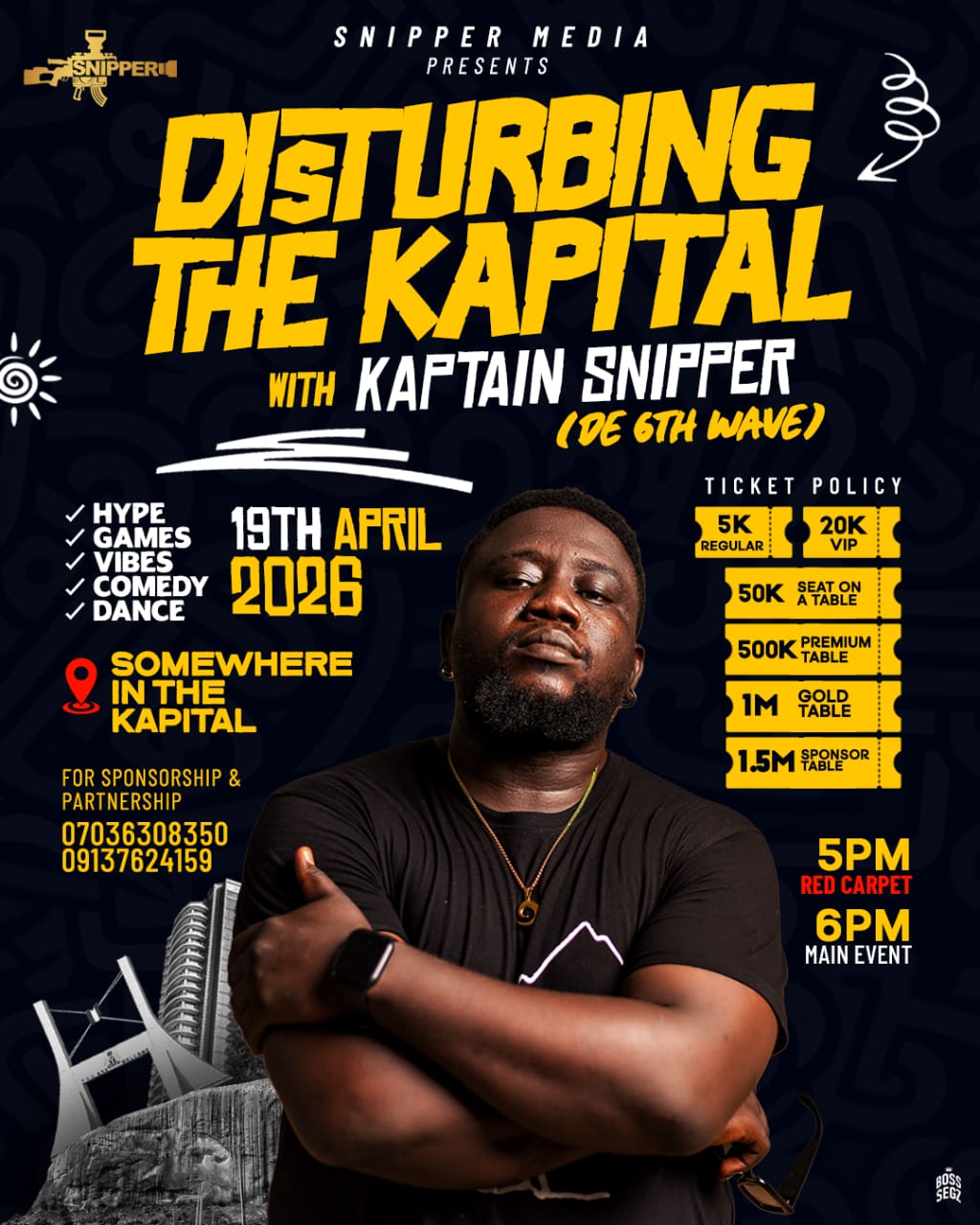 DISTURBING THE KAPITAL WITH KAPTAIN SNIPPER