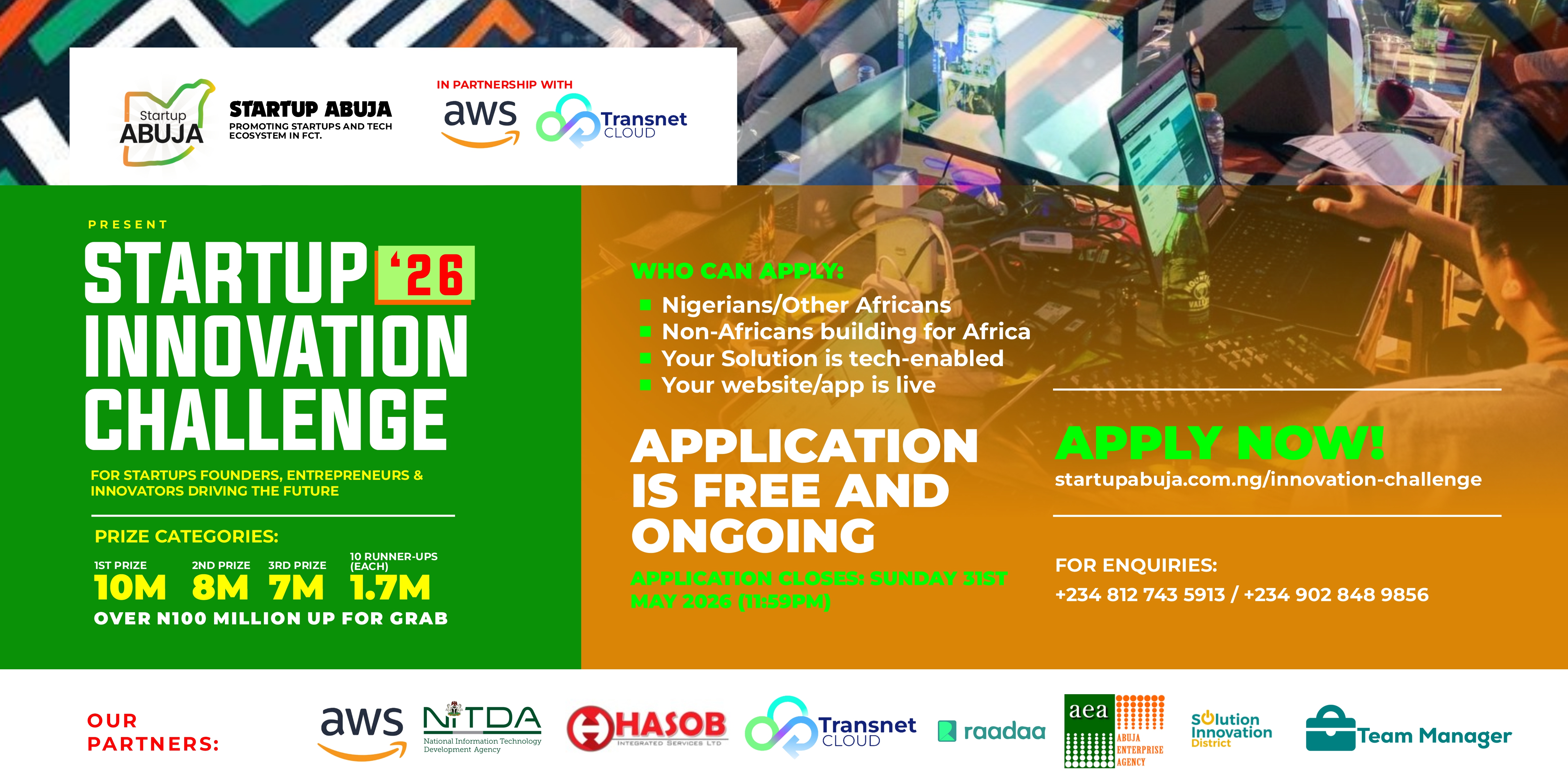 Startup Innovation Challenge 2026