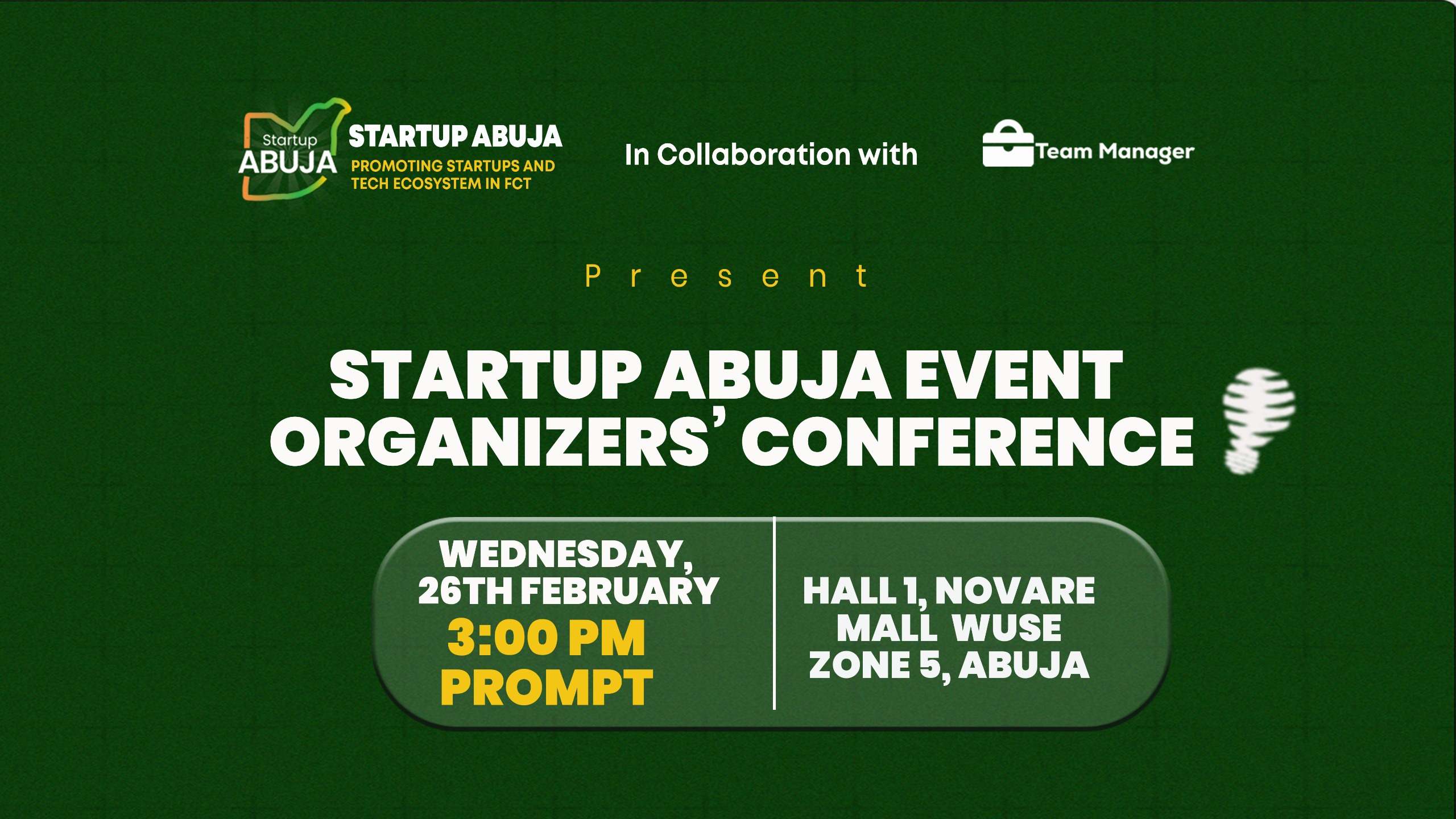 Startup Abuja Human Resource Executive Conference