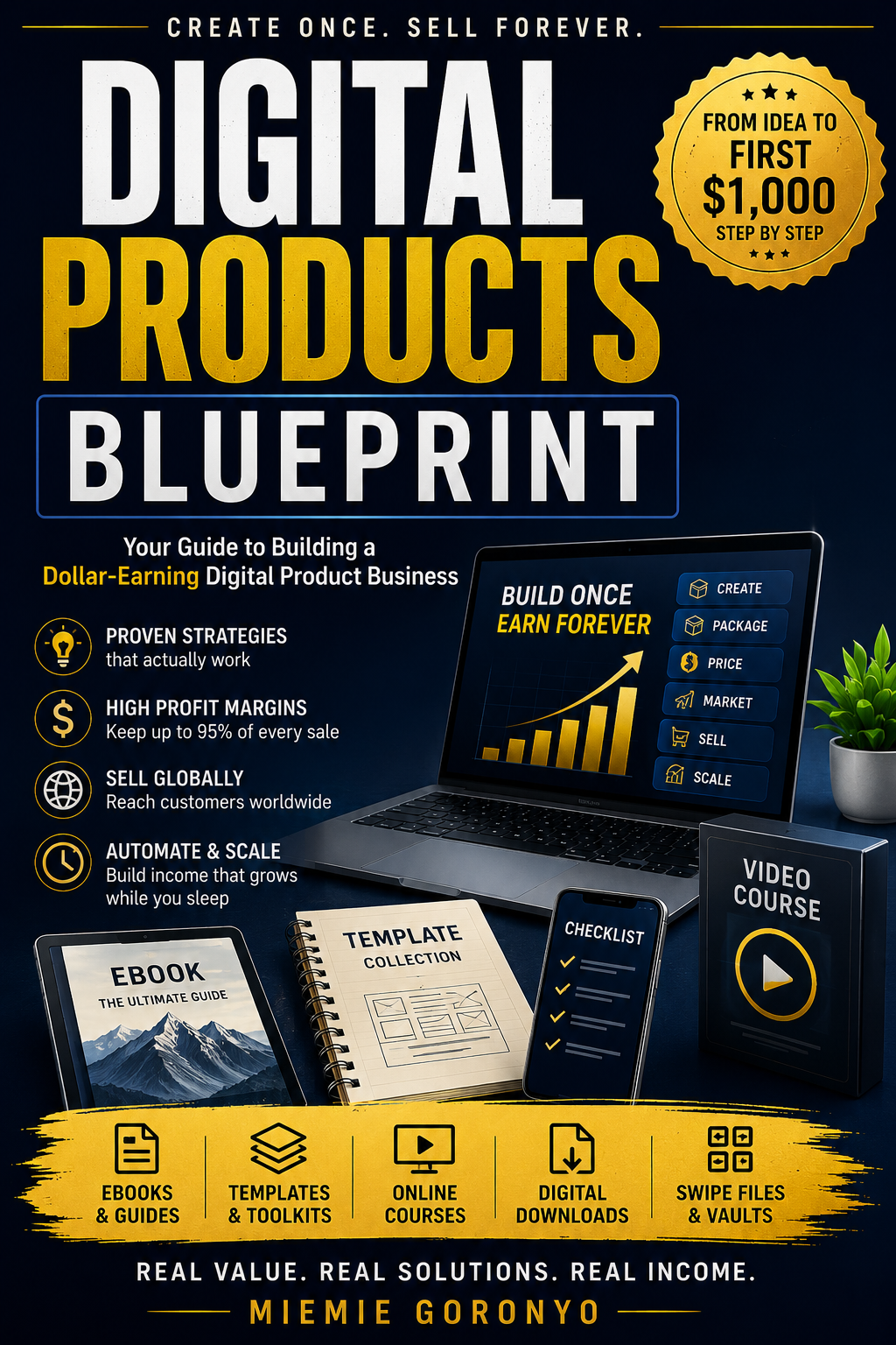 Digital Products Blueprint: Create Once, Sell Forever