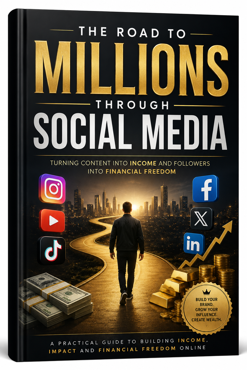 The Road to Millions Through Social Media — Turning Content Into Income and Followers Into Financial Freedom