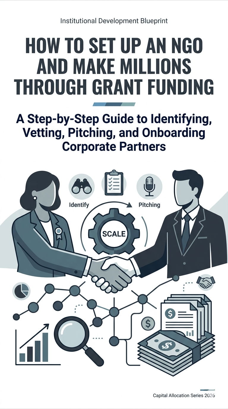 How To Set Up an NGO and Make Millions through Grant Funding