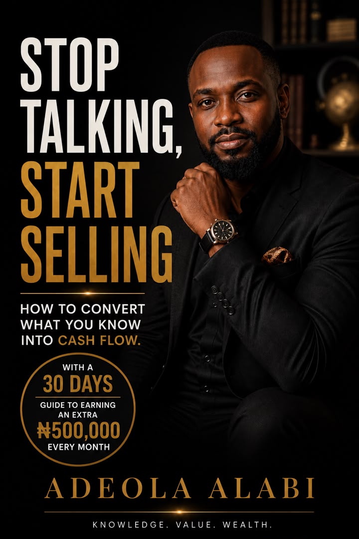 STOP TALKING, STARTING SELLING
